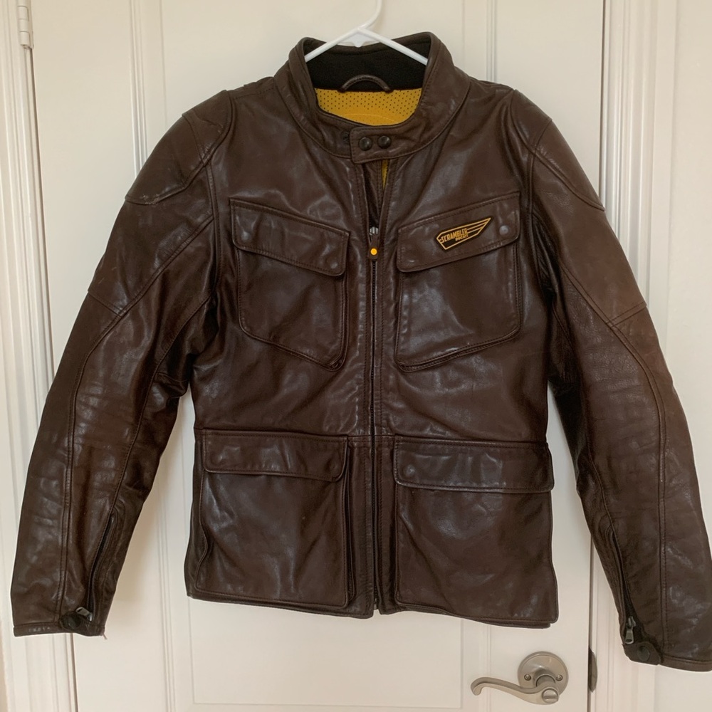 Ducati Scrambler "Quattrotasche" Leather Jacket by Roland Sands